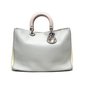 Bolsa Dior Verde e Amarelo Pastel