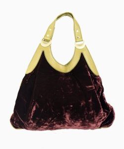 Bolsa Emilio Pucci Velvet Vinho