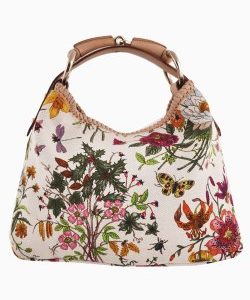 Bolsa Gucci Canvas Floral Multicolor