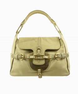Bolsa Jimmy Choo de Couro Bege