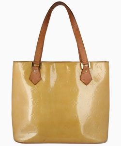 Bolsa Louis Vuitton Monograma Houston Verniz Amarela