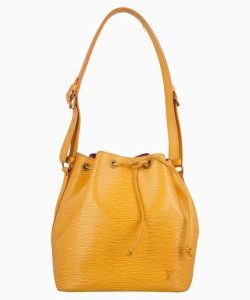 Bolsa Louis Vuitton Petit Noe Epi Amarela