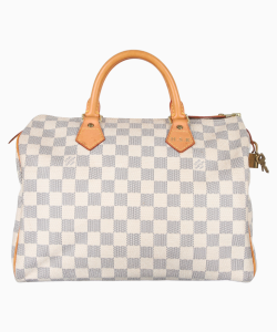 Bolsa Louis Vuitton Speedy 30 Damier Azur