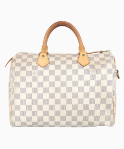 Bolsa Louis Vuitton Speedy 30 Damier Azur