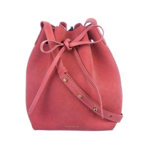 Bolsa Mansur Gavriel Goiaba Camurça