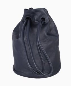 Bolsa Mansur Gavriel Bucket Azul Marinho