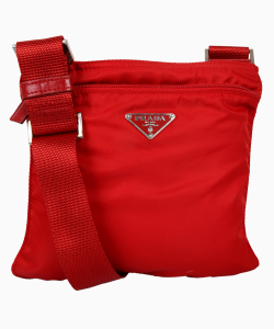 Bolsa Prada Nylon Crossbody Vermelha