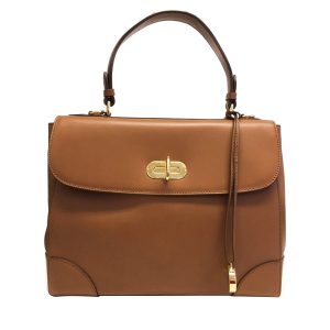 Bolsa Saint Laurent Bege e Dourada