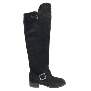 Bota Valentino Preto Suede Tam 375