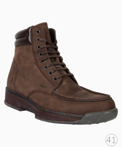 Bota Ferragamo Couro Marrom