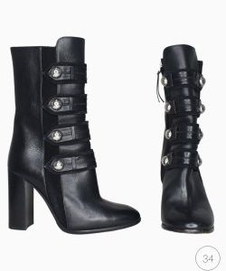 Bota Isabel Marant Ankle Boot Preta