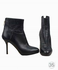 Bota Jimmy Choo de Couro Preto