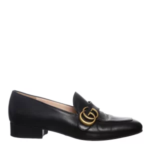 Mocassim Gucci Couro Preto