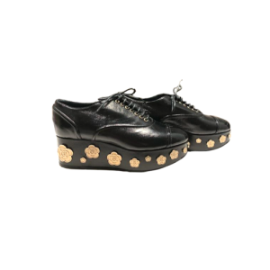 Sapato Chanel preto sola 38