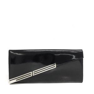 Clutch Gucci verniz preta grande