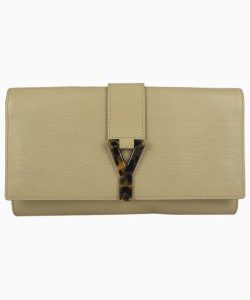 Clutch Yves Saint Laurent Bege