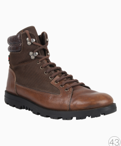 Coturno Gucci Army Couro Marrom