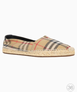 Espadrile Burberry Canvas House Check