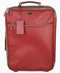 Mala Prada Saffiano Vermelha