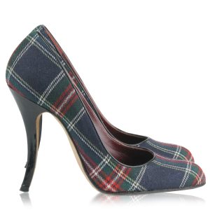 Salto Manolo Blahnik Xadrez
