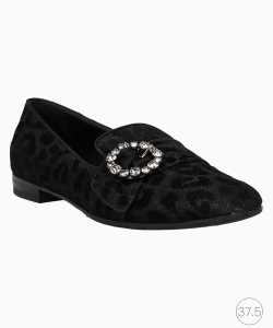 Mocassim Dolce & Gabbana Cristais Preto