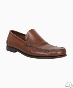 Mocassim Ferragamo Couro Marrom