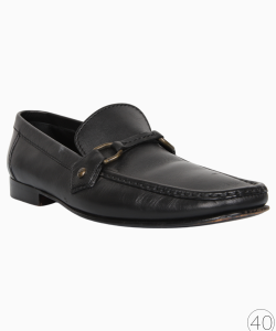 Mocassim Louis Vuitton Couro Preto