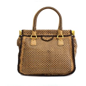 Bolsa Prada Bege e Marrom
