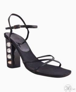 Sandália Dolce & Gabbana Pedras Preta