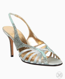 Sandália Dolce & Gabbana Vintage Python Verde