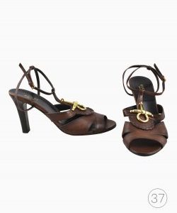 Sandália Gucci Marrom