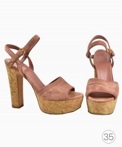 Sandália Gucci Rosê