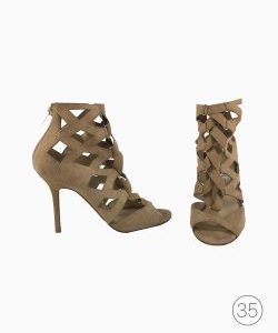 Sandália Jimmy Choo Camelo Camurça