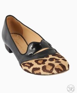 Sapatilha Charlotte Olympia Animal Print