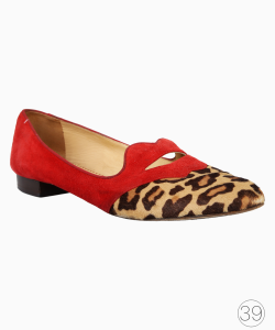Sapatilha Charlotte Olympia Animal Print