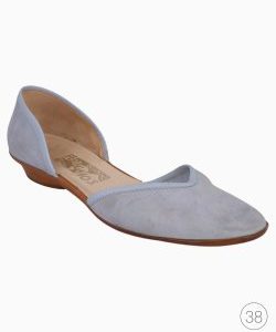 Sapatilha Ferragamo Camurça Azul