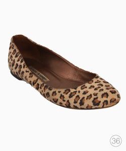 Sapatilha Manolo Blahnik Animal Print