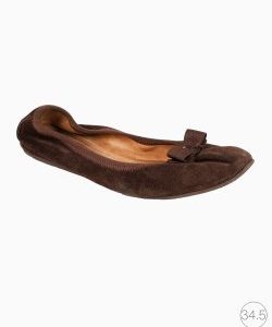 Sapatilha Salvatore Ferragamo Camurça Marrom