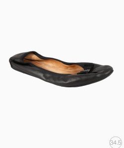 Sapatilha Salvatore Ferragamo Couro Preta