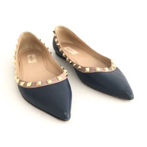 Sapatilha Valentino Rockstud Azul Marinho Tam 385