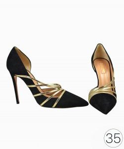 Sapato Aquazzura Minou 105 Preto
