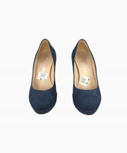 Sapato Azul Petróleo Chanel