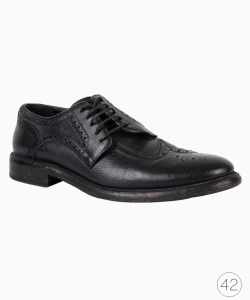 Sapato Burberry Oxford Brogue Preto