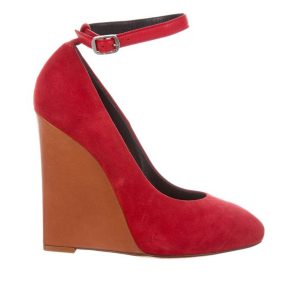 Sapato Plataforma Celine Vermelha Tam 38