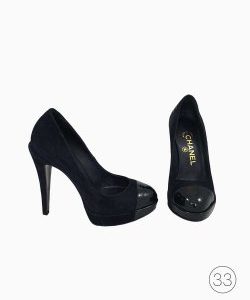 Sapato Chanel Preto