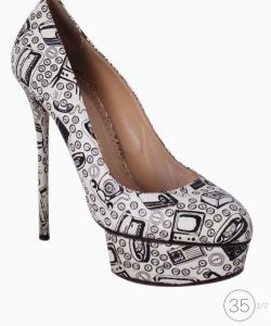 Sapato Charlotte Olympia Desenhos
