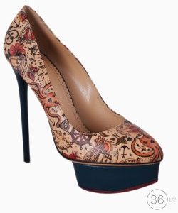 Sapato Charlotte Olympia Nautical