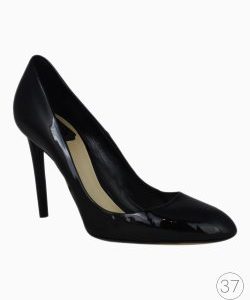 Sapato Christian Dior Couro Envernizado Preto