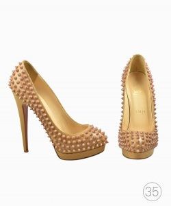 Sapato Christian Louboutin Alti Bege