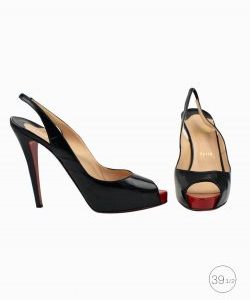 Sapato Christian Louboutin Flo preto